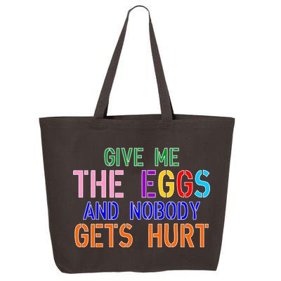 Give Me The Eggs and Nobody Gets Hurt Easter Egg Hunt 25L Jumbo Tote