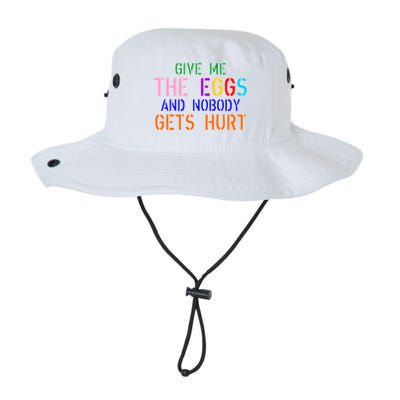 Give Me The Eggs and Nobody Gets Hurt Easter Egg Hunt Legacy Cool Fit Booney Bucket Hat