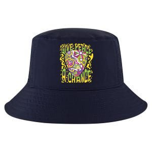 Give Peace A Chance Hippie Guitar Pick Cool Comfort Performance Bucket Hat