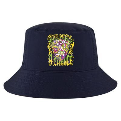 Give Peace A Chance Hippie Guitar Pick Cool Comfort Performance Bucket Hat