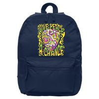 Give Peace A Chance Hippie Guitar Pick 16 in Basic Backpack
