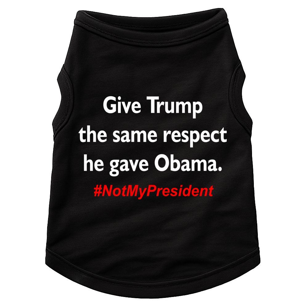 Give Trump The Same Respect He Gave Obama Doggie Tank