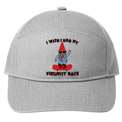 Gotfunny I Wish I Had My Virginity 7-Panel Snapback Hat