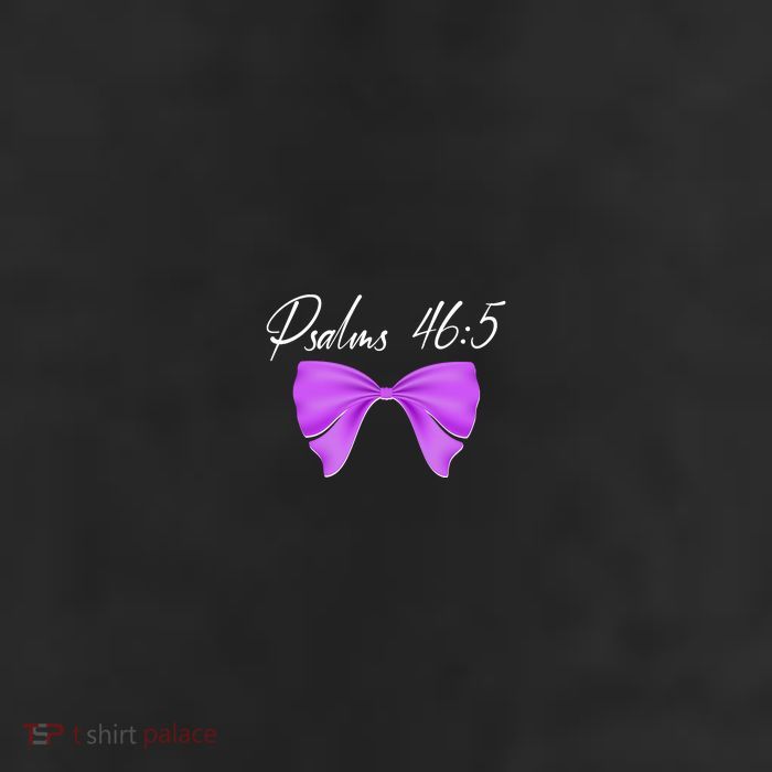 God Is Within Her She Will Not Fall Psalms 46:5 Front Back Cool Comfort Performance Bucket Hat