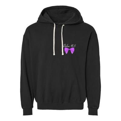 God Is Within Her She Will Not Fall Psalms 46:5 Front Back Garment-Dyed Fleece Hoodie