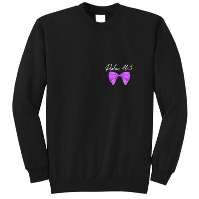 God Is Within Her She Will Not Fall Psalms 46:5 Front Back Sweatshirt