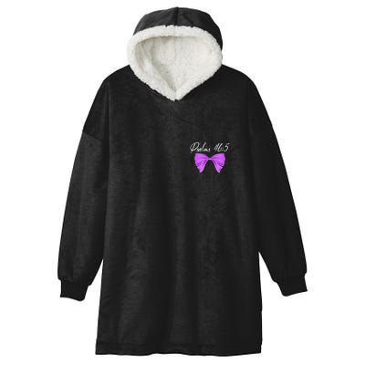 God Is Within Her She Will Not Fall Psalms 46:5 Front Back Hooded Wearable Blanket