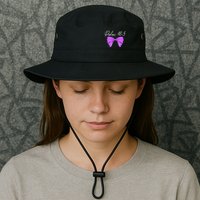 God Is Within Her She Will Not Fall Psalms 46:5 Front Back Bucket Hat