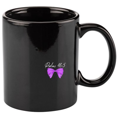 God Is Within Her She Will Not Fall Psalms 46:5 Front Back 11oz C Handle Ceramic Mug