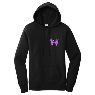 God Is Within Her She Will Not Fall Psalms 46:5 Front Back Women's Pullover Hoodie