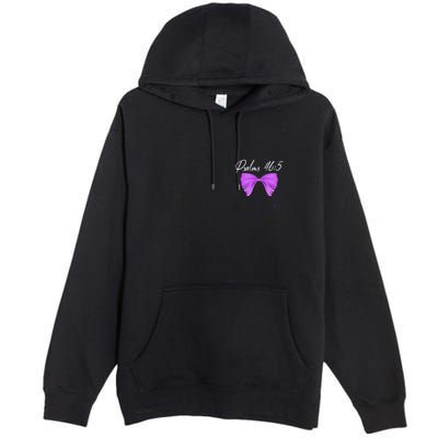God Is Within Her She Will Not Fall Psalms 46:5 Front Back Premium Pullover Hoodie