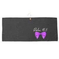 God Is Within Her She Will Not Fall Psalms 46:5 Front Back Large Microfiber Waffle Golf Towel