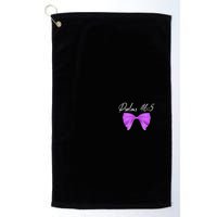 God Is Within Her She Will Not Fall Psalms 46:5 Front Back Golf Towel