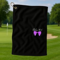 God Is Within Her She Will Not Fall Psalms 46:5 Front Back Golf Towel