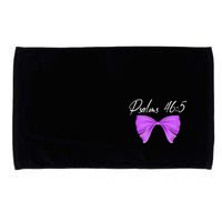 God Is Within Her She Will Not Fall Psalms 46:5 Front Back Microfiber Hand Towel