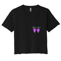 God Is Within Her She Will Not Fall Psalms 46:5 Front Back Crop Top