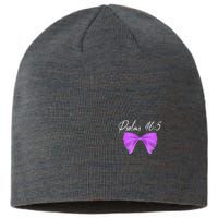 God Is Within Her She Will Not Fall Psalms 46:5 Front Back Sustainable Beanie