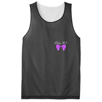God Is Within Her She Will Not Fall Psalms 46:5 Front Back Mesh Reversible Basketball Jersey Tank
