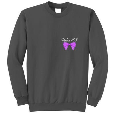 God Is Within Her She Will Not Fall Psalms 46:5 Front Back Tall Sweatshirt