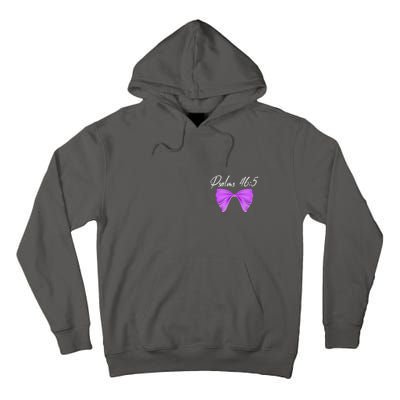 God Is Within Her She Will Not Fall Psalms 46:5 Front Back Tall Hoodie