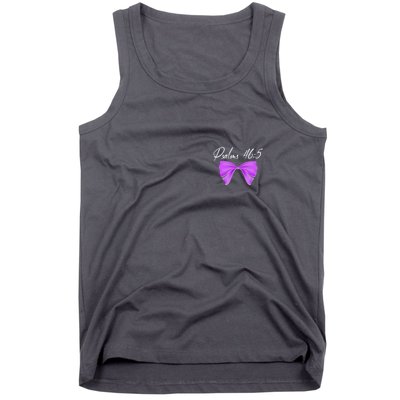 God Is Within Her She Will Not Fall Psalms 46:5 Front Back Tank Top