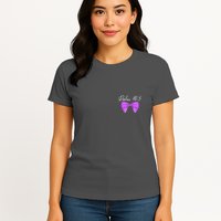 God Is Within Her She Will Not Fall Psalms 46:5 Front Back Womens T-Shirt