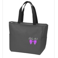 God Is Within Her She Will Not Fall Psalms 46:5 Front Back Zip Tote Bag