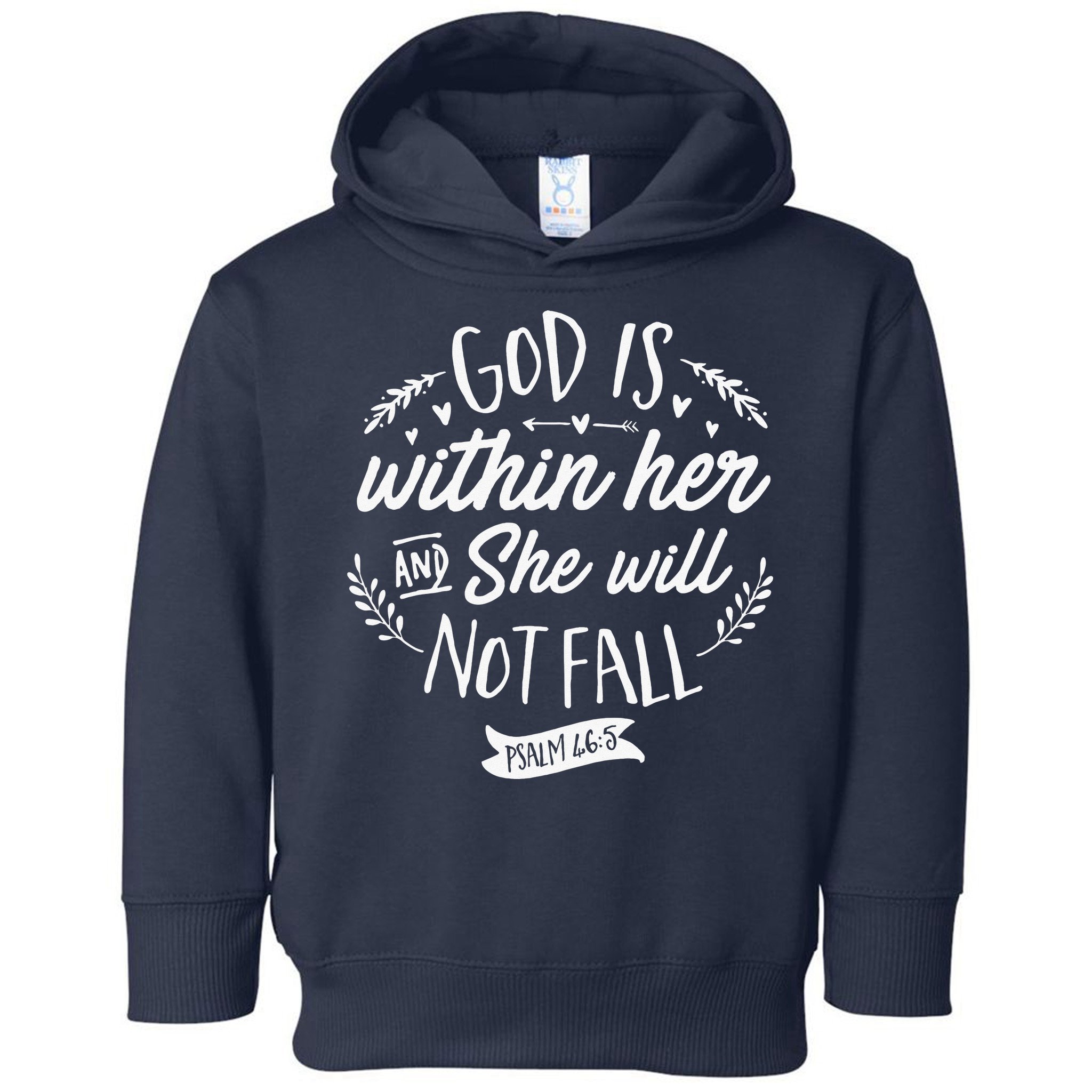 God Is Within Her Jesus Christian Psalm 465 Toddler Hoodie