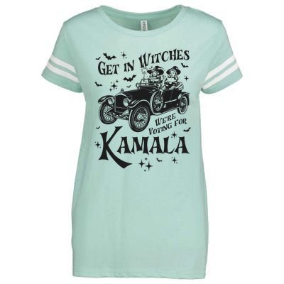 Get In Witches WeRe Voting For Kamala Enza Ladies Jersey Football T-Shirt