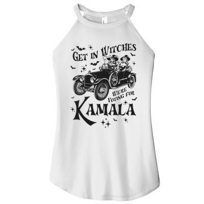 Get In Witches WeRe Voting For Kamala Women’s Perfect Tri Rocker Tank