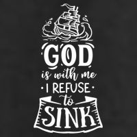 God Is With Me I Refuse To Sink Gift 15oz Campfire Ceramic Mug