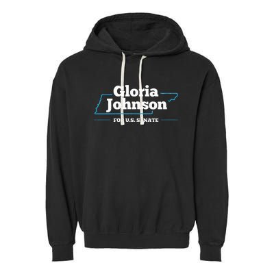 Gloria Johnson 2024 For U.S. Senate Tennessee Garment-Dyed Fleece Hoodie