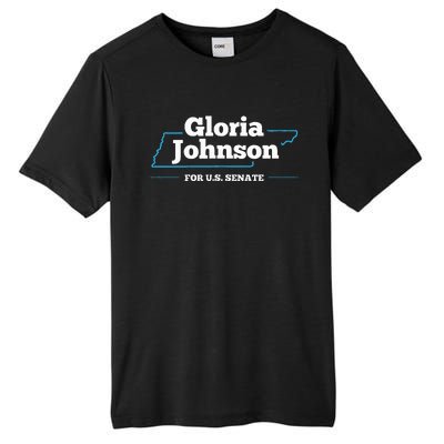 Gloria Johnson 2024 For U.S. Senate Tennessee Tall Fusion ChromaSoft Performance T-Shirt