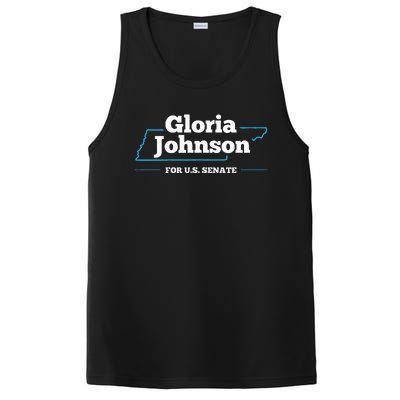 Gloria Johnson 2024 For U.S. Senate Tennessee PosiCharge Competitor Tank