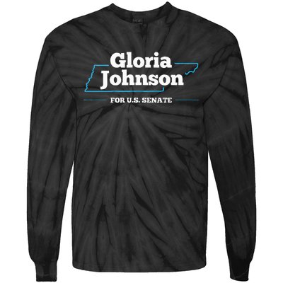 Gloria Johnson 2024 For U.S. Senate Tennessee Tie-Dye Long Sleeve Shirt