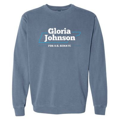 Gloria Johnson 2024 For U.S. Senate Tennessee Garment-Dyed Sweatshirt