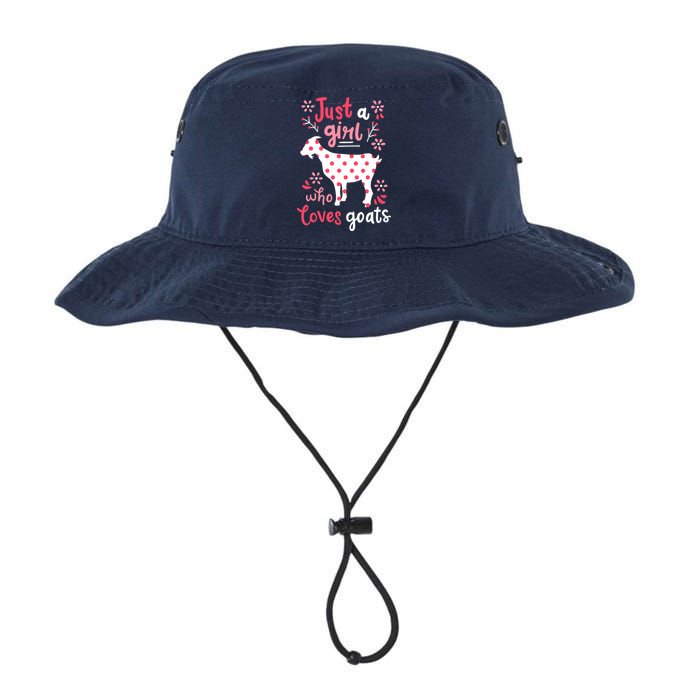 Goat Just A Girl Goats Gift Legacy Cool Fit Booney Bucket Hat