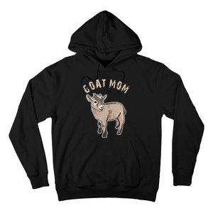 Goat  Just A  Who Loves Goats Farmer Goat Mom Hoodie