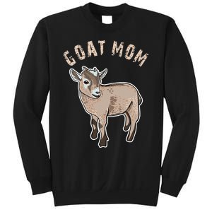 Goat  Just A  Who Loves Goats Farmer Goat Mom Sweatshirt