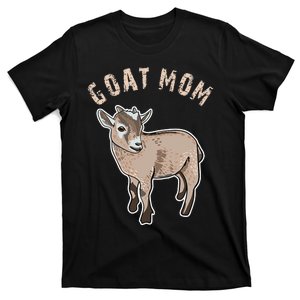 Goat  Just A  Who Loves Goats Farmer Goat Mom T-Shirt