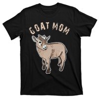 Goat  Just A  Who Loves Goats Farmer Goat Mom T-Shirt