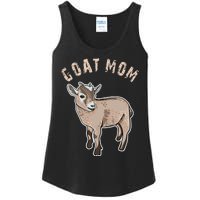 Goat  Just A  Who Loves Goats Farmer Goat Mom Ladies Essential Tank