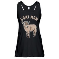 Goat  Just A  Who Loves Goats Farmer Goat Mom Ladies Essential Flowy Tank