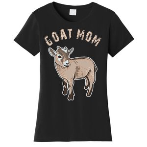 Goat  Just A  Who Loves Goats Farmer Goat Mom Women's T-Shirt