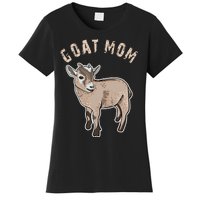 Goat  Just A  Who Loves Goats Farmer Goat Mom Women's T-Shirt