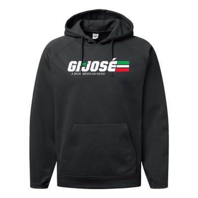 Gi Jose A Real Mexican Hero Essential Performance Fleece Hoodie