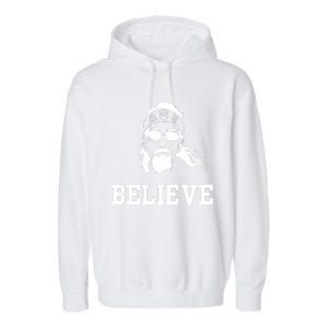 Gamecock Jesus Believe Garment-Dyed Fleece Hoodie