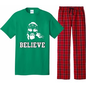 Gamecock Jesus Believe Pajama Set