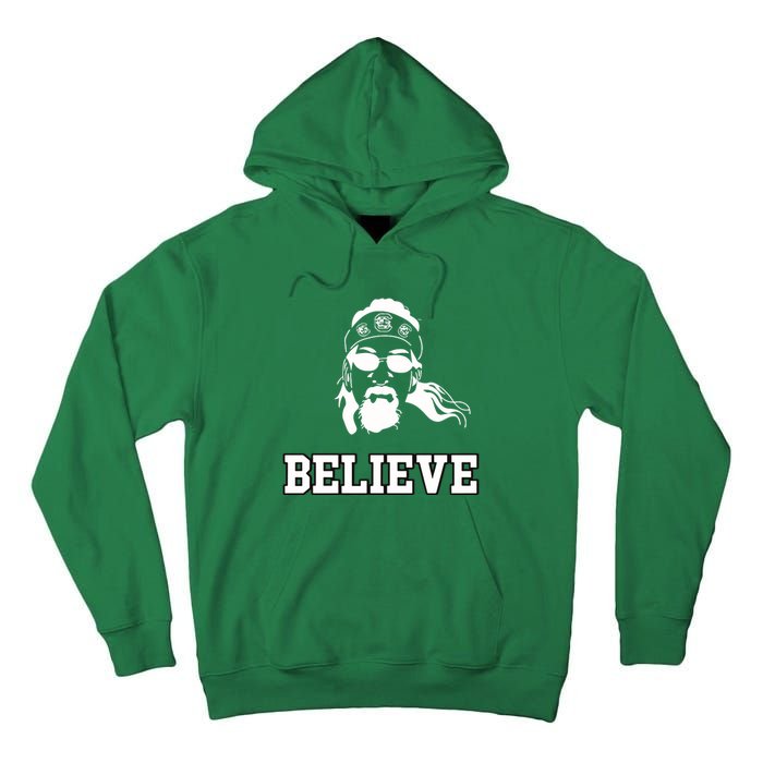 Gamecock Jesus Believe Tall Hoodie