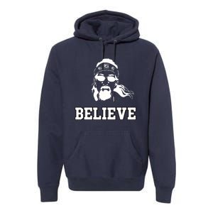 Gamecock Jesus Believe Premium Hoodie